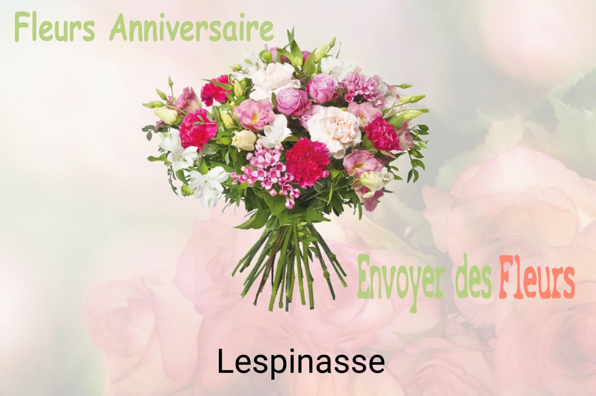 Bouquet de fleurs d’anniversaire livré à Lespinasse